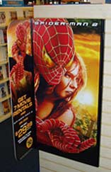 Blockbuster Spiderman End Cap Frame